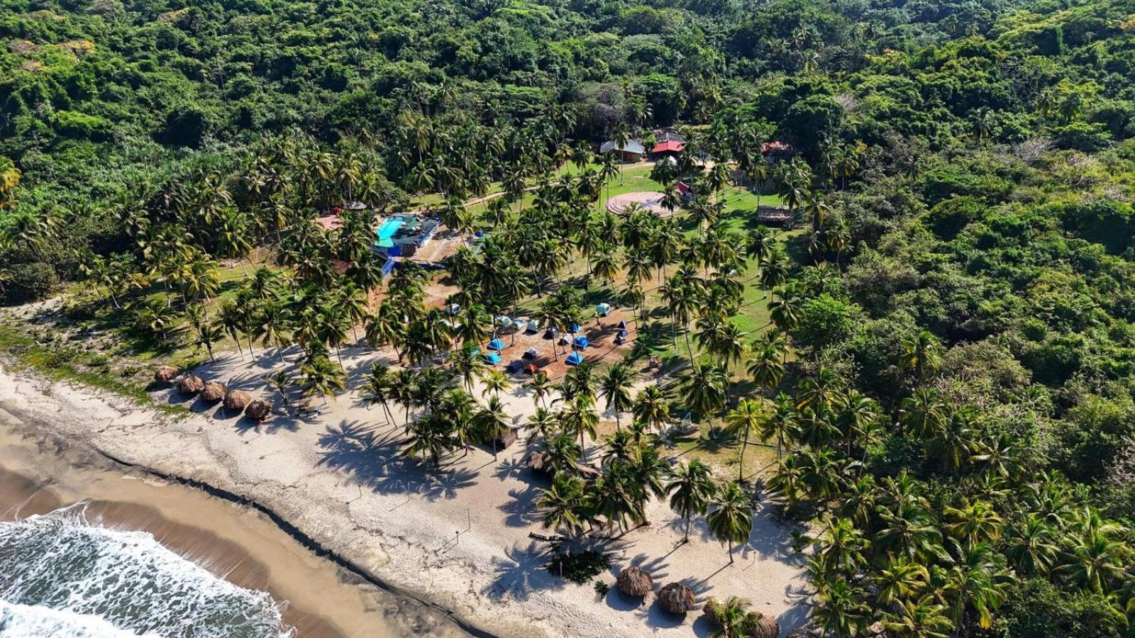 Casa De Campo Castillete Dentro Del Parque Tayrona El Zaino Exterior photo