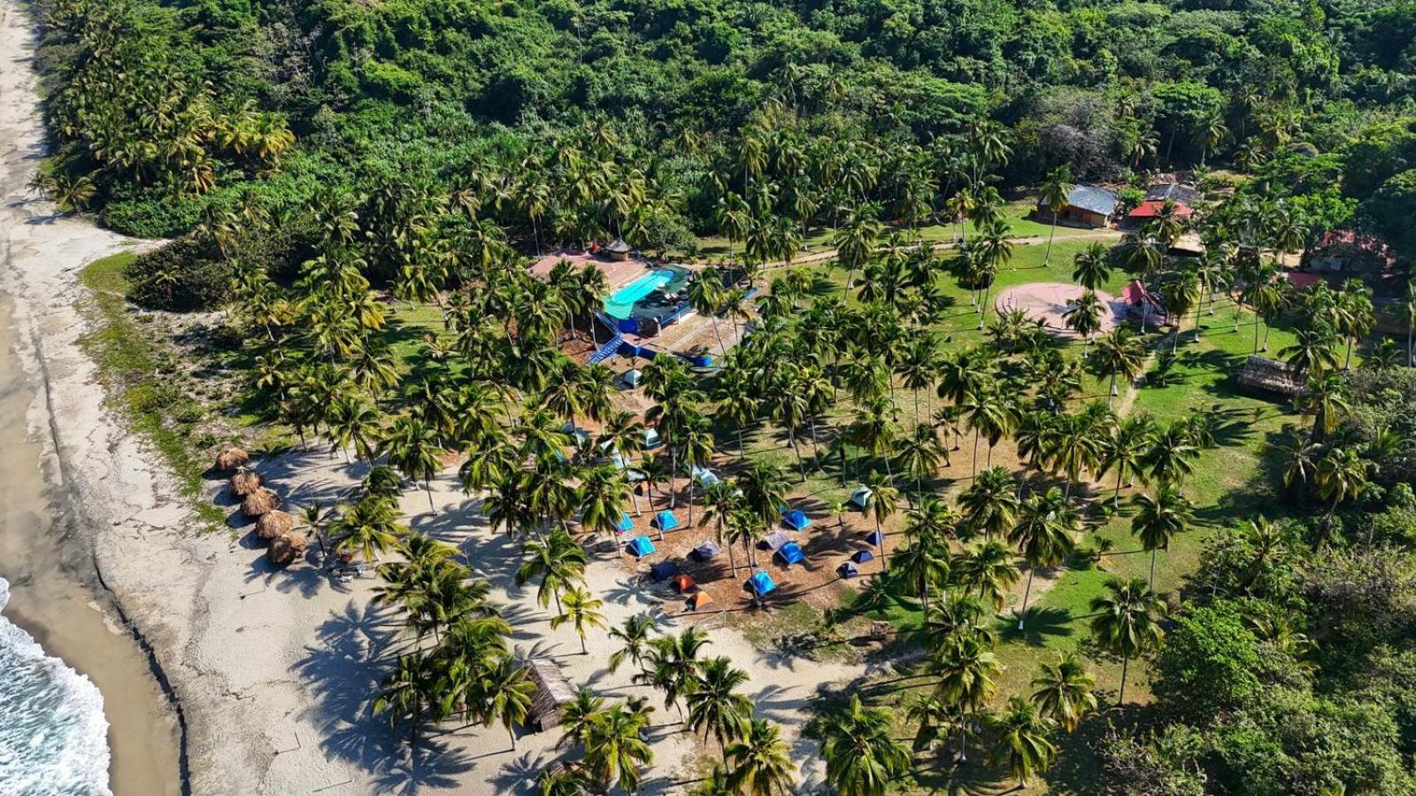 Casa De Campo Castillete Dentro Del Parque Tayrona El Zaino Exterior photo